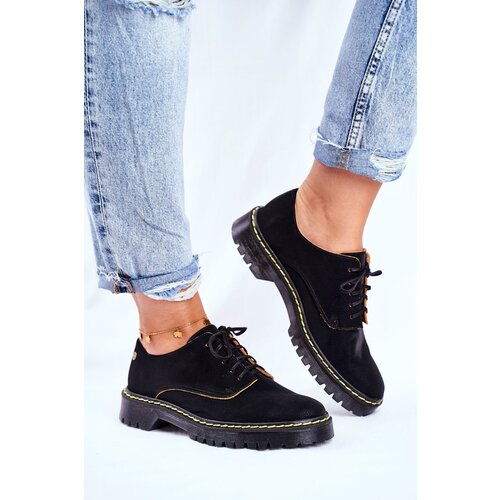 Kesi Women&amp;#039;s Leather Shoes Maciejka 04087-01 black Slike