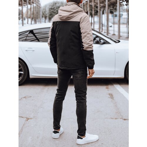 DStreet Men&amp;#039;s transitional jacket with hood black Slike