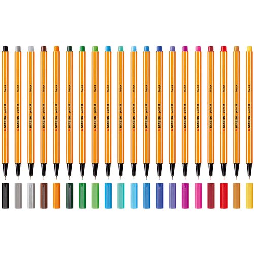 Stabilo Fineliner point 88, blatno zelena, (21656142) Slike