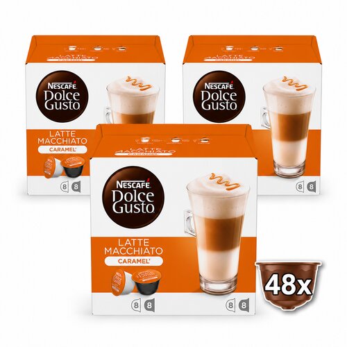 Dolce Gusto Nescaf&eacute; kapsule Caramel Macchiato 3x145,6g, 48 kapsula XXL Cijene