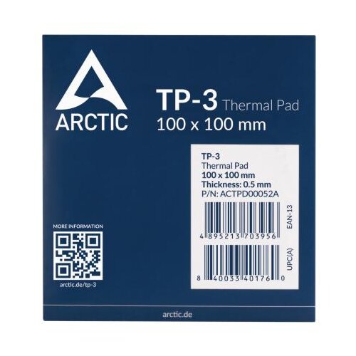 Arctic thermal pad TP3 premium termalna podloga 100x100 mm (0.5) ACTPD00052A Cene