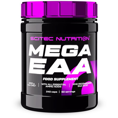 Scitec Nutrition Aminokiseline Mega EAA, 240 kapsula Cene