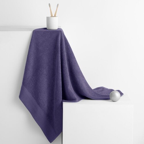Restilo Ljubičasti pamučan ručnik od frotira 30x50 cm Amari &amp;ndash; Slike