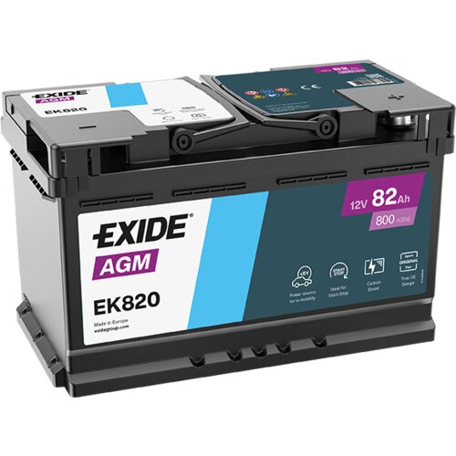Exide akumulator 82AH agm start-stop Slike