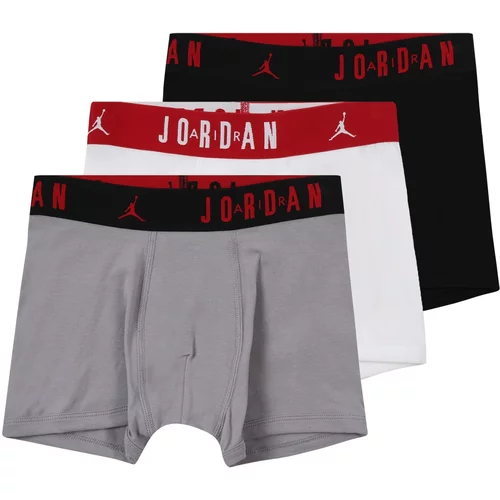 Jordan Spodnjice siva / rdeča / črna / bela