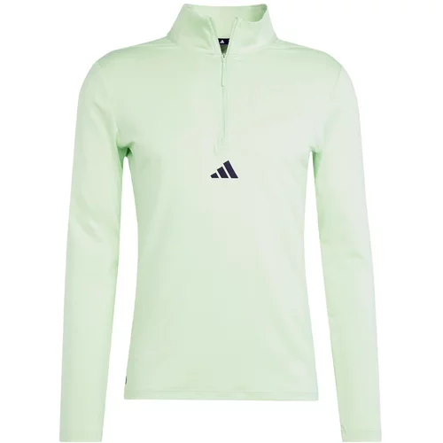 Adidas Funkcionalna majica pastelno zelena / črna