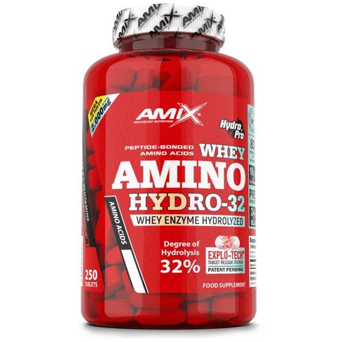 Amix Amino HYDRO 32 250tbl – Amino Kiseline Iz Hidrolizovanog Wheya Cene