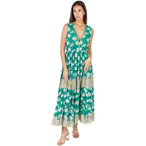 Isla Bonita By Sigris Dolge obleke Obleka Zelena Cene