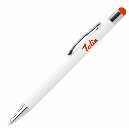  kemični svinčnik talin, belo rdeč