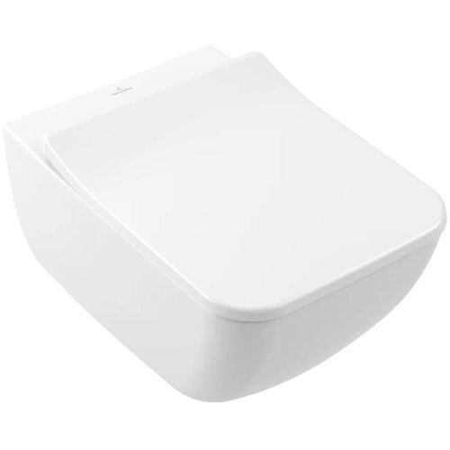 Villeroy Boch 4611RS01 Venticello Combi-Pack viseča brezrobna WC školjka z WC desko s počasnim zapiranjem Cene