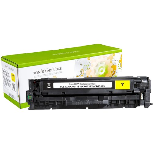 HP CC532A / Canon CRG-718 Toner (Žuti, Yellow) - Static Control Cene