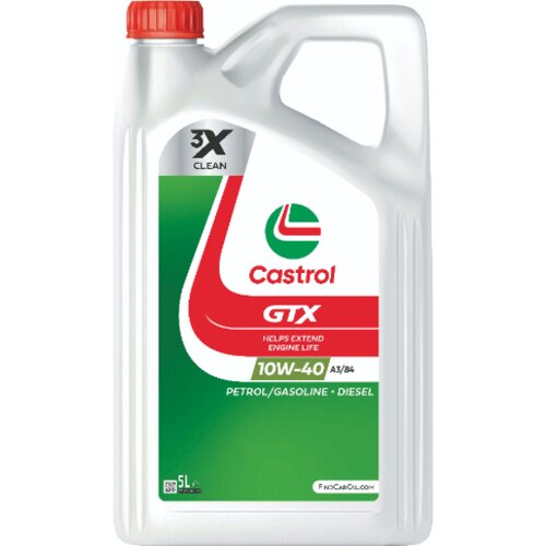 Castrol motorno olje GTX 10W-40, 5L Slike