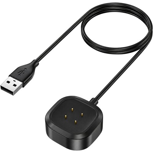 TACTICAL USB polnilni kabel črne barve za Fitbit Versa 3 & Sense Cene