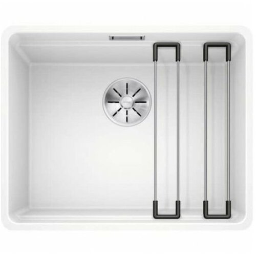 Blanco sudoper ETAGON 500-F InFino SILGRANIT ANTRACIT, pribor, bez dalj.upr. Slike