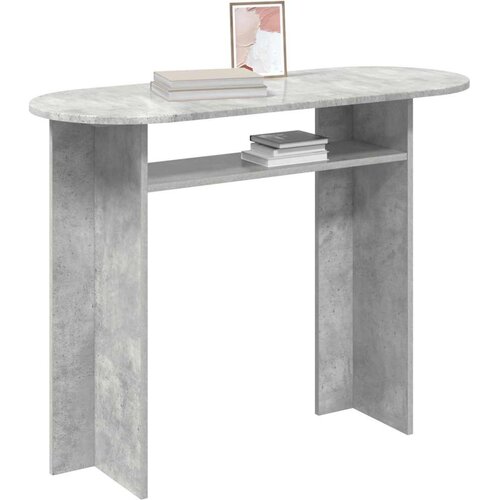  Konzolna stolica s pohranom Betonska siva 100 x 39 5 x 75 cm - Betonska siva Cijene