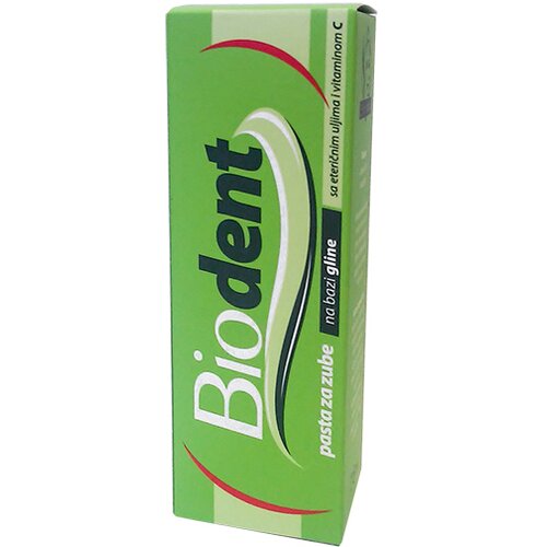 Shenemil Pasta za zube na bazi gline Biodent 75 ml Slike