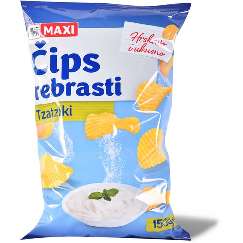 Maxi Cips rebrasti tzatziki 150g Cene