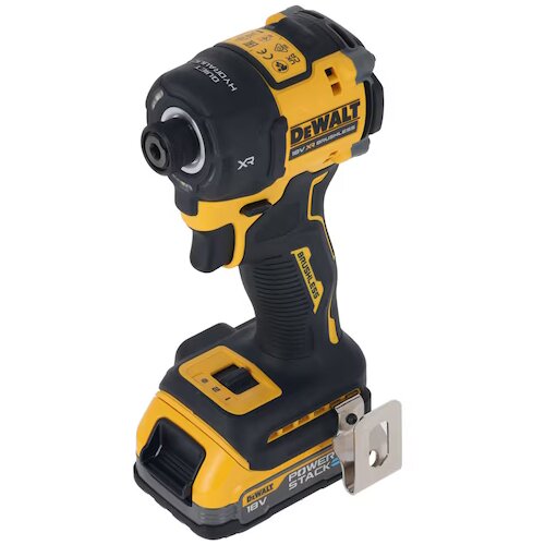 Dewalt DCF870E2T aku hidraulični udarni odvrtač 1/4&amp;quot; 18V xr (2x1.7Ah powerstack) Slike