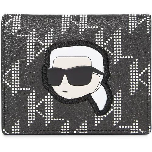 Karl Lagerfeld Majhna ženska denarnica 240W3239 Black