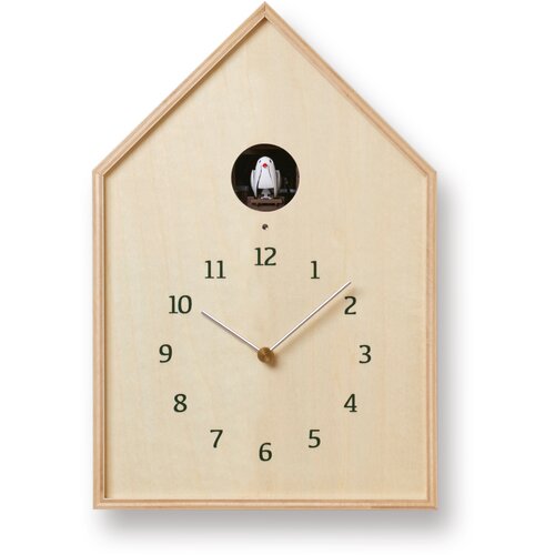 Lemnos Zidni sat Birdhouse Cuckoo Slike