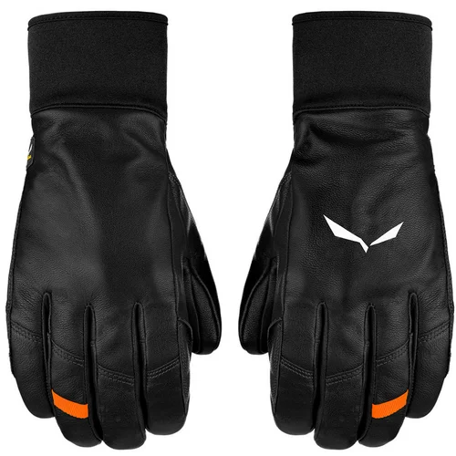Salewa Rokavice Full Leather Glove 27288-0911 Črna