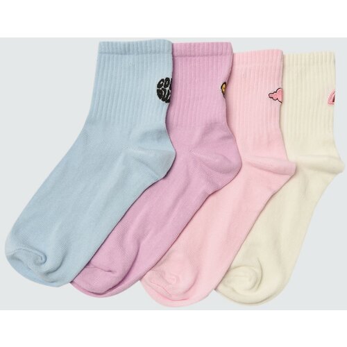 Trendyol Socks - Multicolored - 4-pack Slike