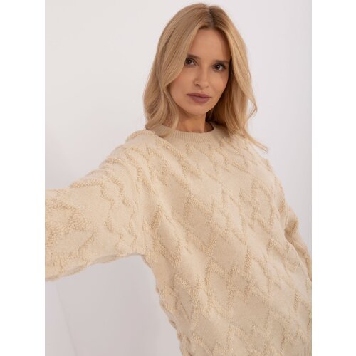 Wool Fashion Italia Sweater-AT-SW-2361.61-light beige Cene