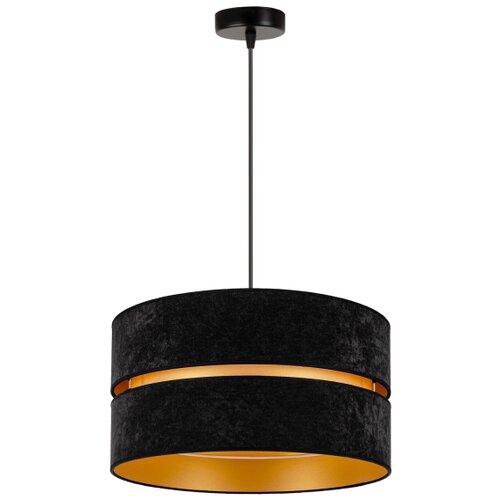  Duolla - Luster na sajli DUO 1xE27/15W/230V prečnik 40 cm crna/zlatna Slike