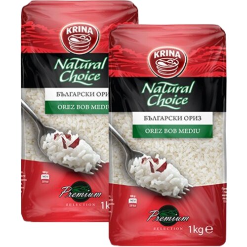 KRINA NATURAL CHOICE Pirinač kočanski, 900gr, 2 komada Cene