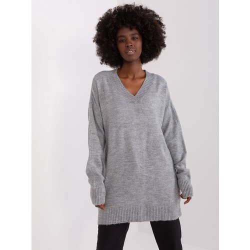 BADU Sweater-BA-SW-0577.36X-grey Slike