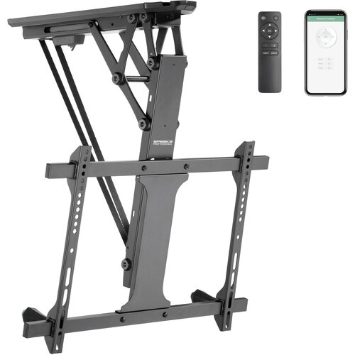 SpeaKa Professional TV stropni nosilec električno motoriziran\, možnost nagiba\, upravljanje preko aplikacije 81\,3 cm (32&amp;#039;&amp;#039;) - 177\,8 cm (70&amp;#039;&amp;#039;) SP-TVCM-520, (20638184) Slike
