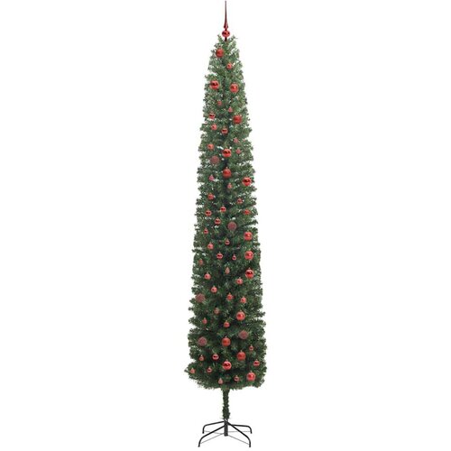 VidaXL Umjetno božićno drvce Zelena 300 cm PVC i čelik i plastika Slike