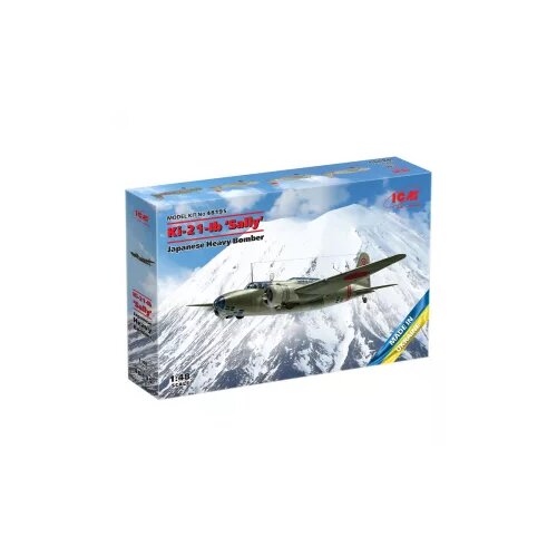 ICM Set za modelovanje Aircraft - Ki-21-Ib &amp;#039;Sally&amp;#039; Japanese Heavy Bomber, 1:48 Slike
