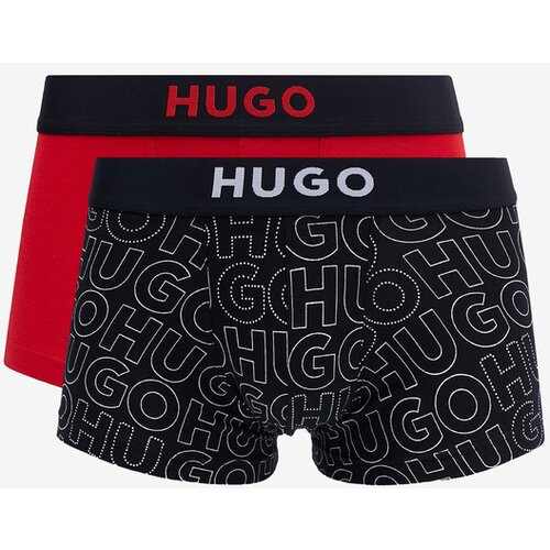 Hugo 2-pack Oprijete boksarice Črna Slike
