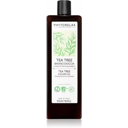 Phytorelax Laboratories Tea Tree pomirjajoči gel za tuširanje s Tea Tree olji 500 ml