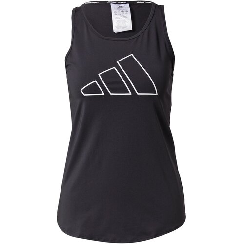 Adidas Športni top črna / bela Cene