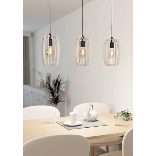 Eglo visilica BAJAZZARA 3xE27 89 cm crna siva 900503 Cijene