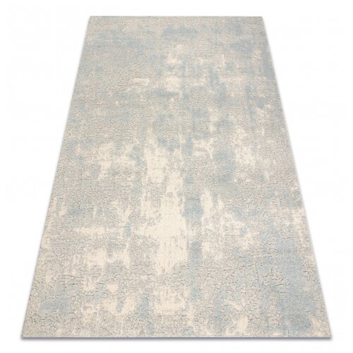 RugsX FLUX 461.46.AE500 volnena preproga OSTA - Abstrakcija, strukturna, loft siva / modri 240x340 cm, (5000175660) Cene
