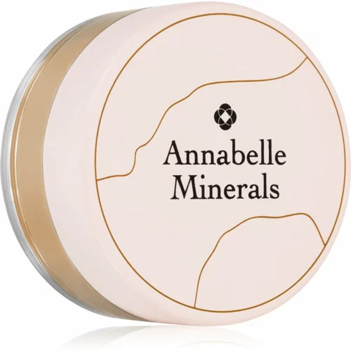 Annabelle Minerals Radiant Mineral Foundation mineralni puder u prahu za sjaj lica nijansa Golden Light 4 g