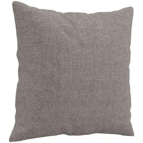  3-dijelni set sofa s jastucima smeđesivi od tkanine Slike