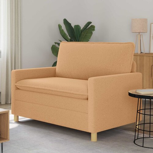 SOFA Bež 126 x 81 x 87,5 cm Tkanina Slike