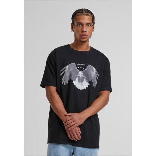 Mister Tee Men's T-shirt Sick Eagle Heavy Oversize black Cene