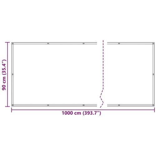  Balcony ekran Tamno crvena 90 x 1000 cm - Tamno crvena 90 x 1000 cm Slike