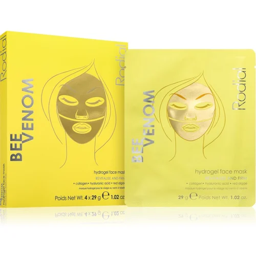 Rodial Bee Venom Hydrogel Face Mask opuštajuća hidrogel maska 4x29 g