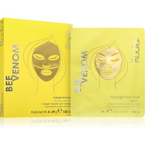 Rodial Bee Venom Hydrogel Face Mask opu&amp;scaron;tajuća hidrogel maska 4x29 g Slike