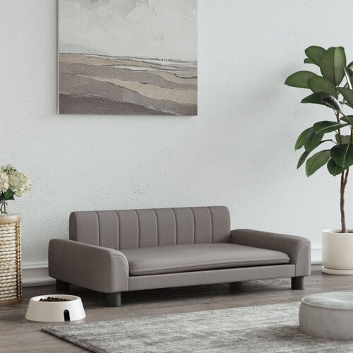 vidaXL Pasja postelja taupe 90x53x30 cm blago Cene