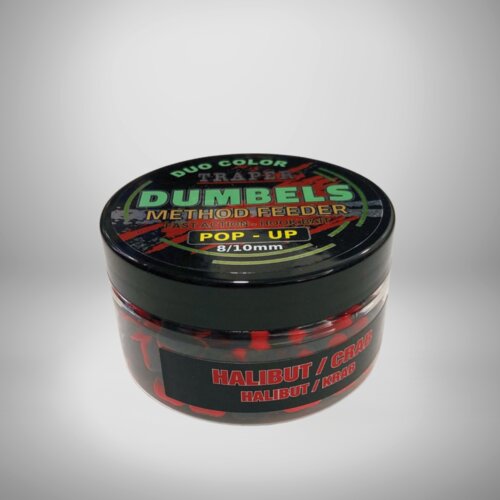TRAPER MF Dumbels Pop-up Mamac, Dvobojni, 8-10mm, Halibut/Kraba, 30g Cene