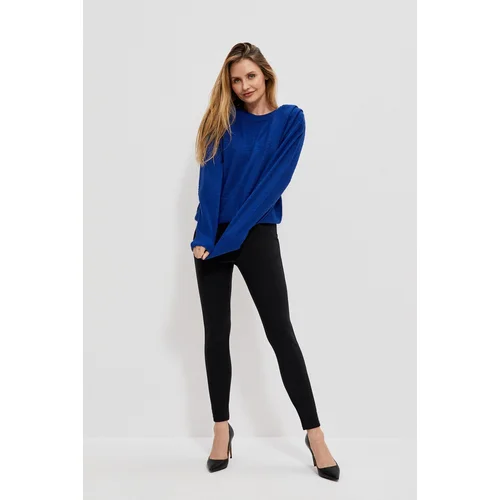 Moodo Plain sweater - navy blue Moodo Plain sweater - navy blue