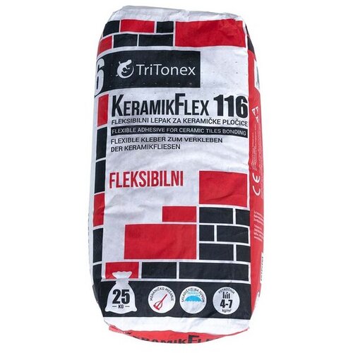 Tritonex Lepak za pločice KeramikFix 116, 25kg Slike