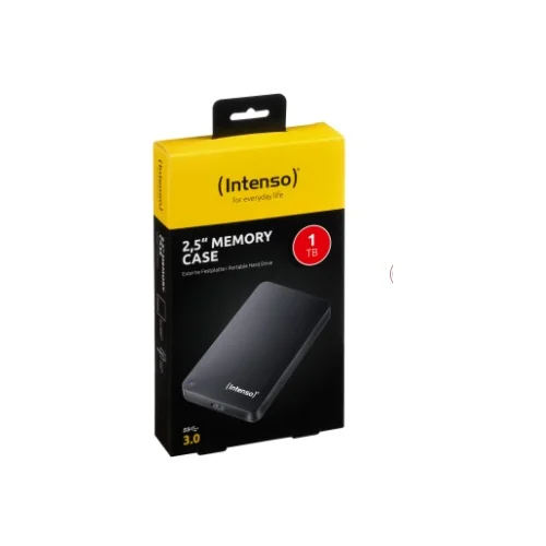 Eksterni HARD DISK INTESO 2.5 KAPACITET 1TB USB 3.0 CRNA